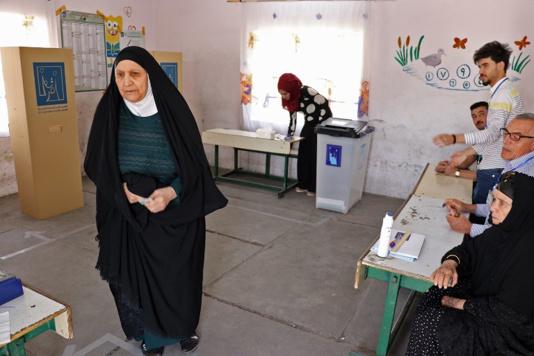 People in the Kurdistan Region and Iraq vote in the parliamentary elections across the country. (Photo: AFP)